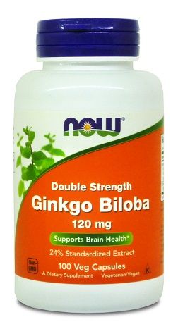 Гинкго Билоба, 120 мг, Now Foods (Нау фудс) — «МагазинВитамин»