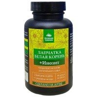 Лапчатка белая, корень при дисфункции щитовидной железы, инозит, Алтайские традиции, 60 капсул Лапчатка белая, корень при дисфункции щитовидной железы, инозит, Алтайские традиции, 60 капсул