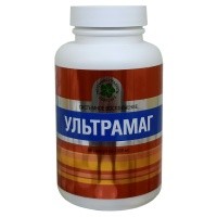 УльтраМаг, магний цитрат 130мг, В-2 1,55мг, В-6 2мг, Витамакс (Vitamax), 60 капсул