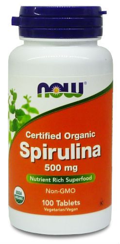 Спирулина, 500 мг, Now Foods (Нау фудс) — «МагазинВитамин»