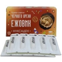 Нуксаден Ежовик гребенчатый, свечи черного ореха, Фитэко, 10 шт Нуксаден Ежовик гребенчатый, свечи черного ореха, Фитэко, 10 шт