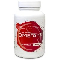 Омега 3 жирные кислоты, 198 ЭПК, 132 ДГК, Вита-Стандарт, 90 капсул Омега 3 жирные кислоты, 198 ЭПК, 132 ДГК, Вита-Стандарт, 90 капсул
