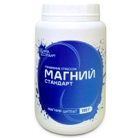 Магний Стандарт, 550 мг чистого (элементарного) магния, Вита-Стандарт, порошок 150 грамм Магний Стандарт, 550 мг чистого (элементарного) магния, Вита-Стандарт, порошок 150 грамм