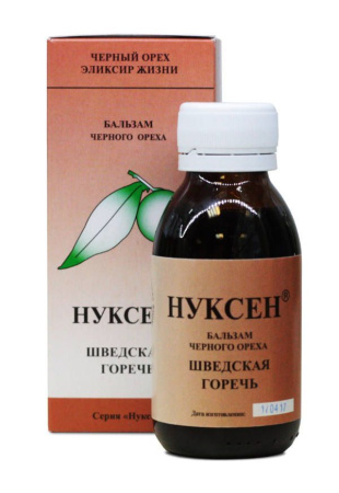 Нуксен Шведская горечь - старая упаковка