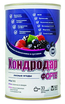 Хондродар Форте, коллагенол, глюкозамин, хондроитин, сера, бромелайн, босвеллия и др., 500 грамм Хондродар Форте, коллагенол, глюкозамин, хондроитин, сера, бромелайн, босвеллия и др., 500 грамм