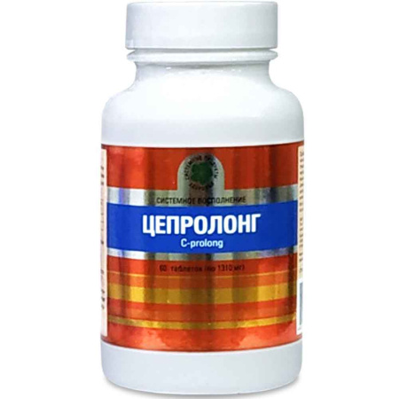 Цепролонг, природный витамин C длительного действия, Витамакс (Vitamax), 60 таблеток — «МагазинВитамин»