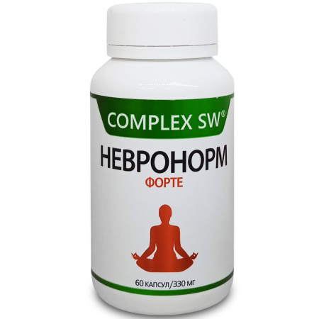 Невронорм форте, успокоительное, противовоспалительное, спазмалитическое, Оптисалт (60 капсул)
