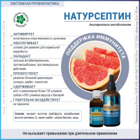 Натурсептин, экстракт косточек грепфрута, Витамакс (Vitamax) (50 мл)
