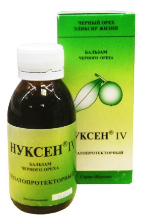 Нуксен 4 гепатопротекторный - старая упаковка Нуксен 4 гепатопротекторный - старая упаковка