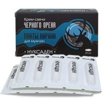 Нуксаден Панты марала для мужчин, свечи черного ореха, Фитэко, 10 шт Нуксаден Панты марала для мужчин, свечи черного ореха, Фитэко, 10 шт