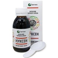 Нуксен мужская сила, бальзам черного ореха, ятрышник, лимонник, копеечник, левзея..., Фитэко, 100 мл Нуксен мужская сила, бальзам черного ореха, ятрышник, лимонник, копеечник, левзея..., Фитэко, 100 мл