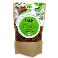 Чай чаговый с мелиссой, Байкальская легенда, 140 гр Чай чаговый с мелиссой, Байкальская легенда, 140 гр
