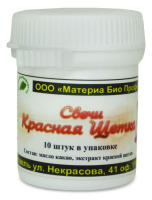 Свечи Красная Щетка, Материа Био Профи Свечи Красная Щетка, Материа Био Профи